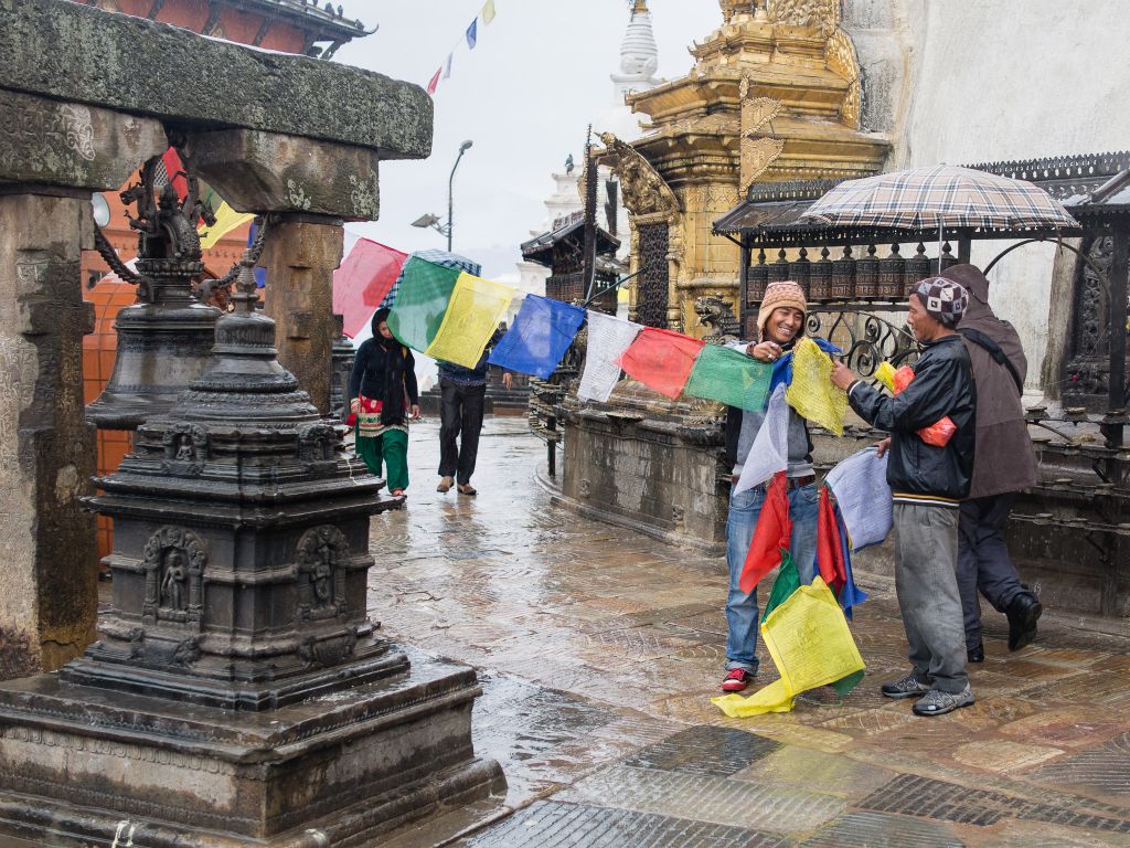 Kathmandu Swayambhunath © by Rudolf Hatheyer