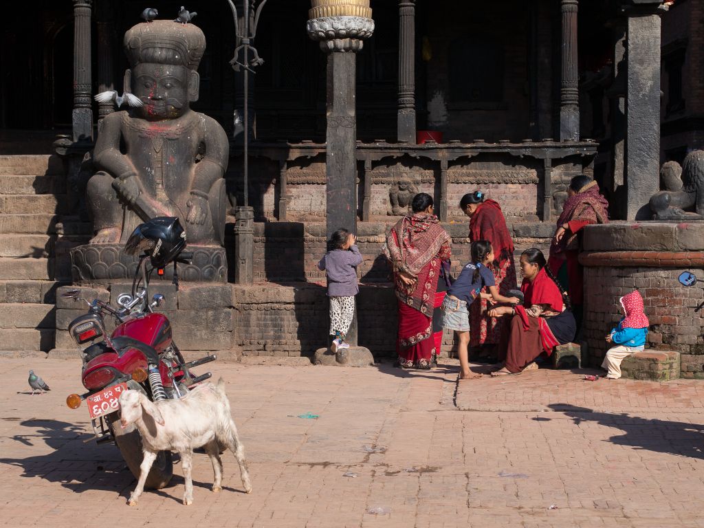 Bhaktapur Peacock square © by Rudolf Hatheyer